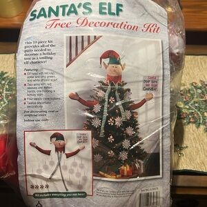 Santa’s Elf Tree Decoration Kit NWT